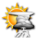 Apmācies, iespējams pērkona negaiss 